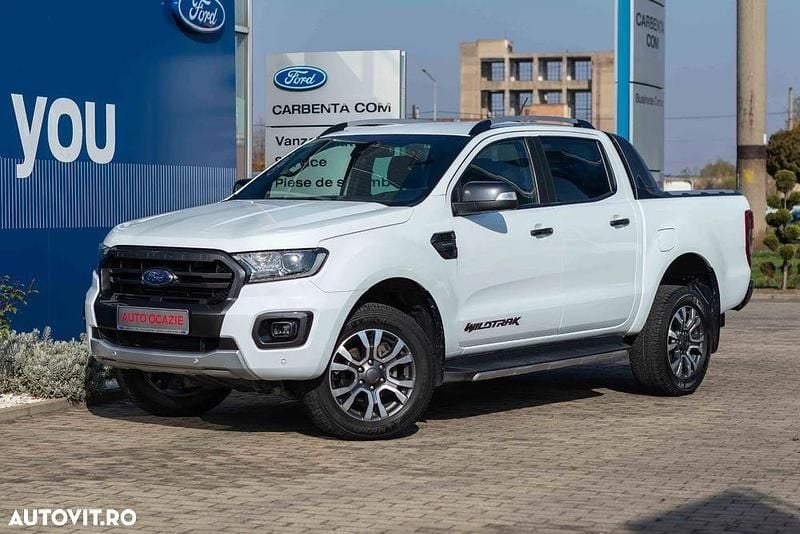 Second-hand Ford Ranger Wildtrack 170 CP (125 kW) 2021 Culoarealb Pickup