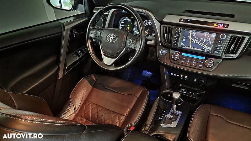 Second-hand Toyota RAV4 Hybrid Executive 197 CP (144 kW) 2017 Culoarealbastru SUV