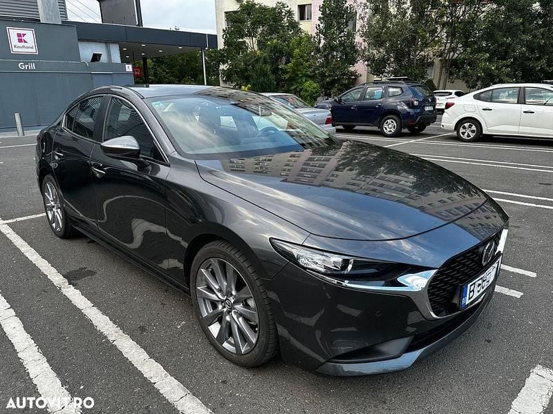 Gri Utilizat 2022 Mazda 3 Berlinǎ | 20.800 EUR (Scump) - Imagine 1/4