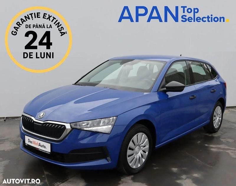 Culoarealbastru Utilizat 2020 Skoda Scala Active Hatchback | 9.500 EUR (Preț OK) - Imagine 1/4