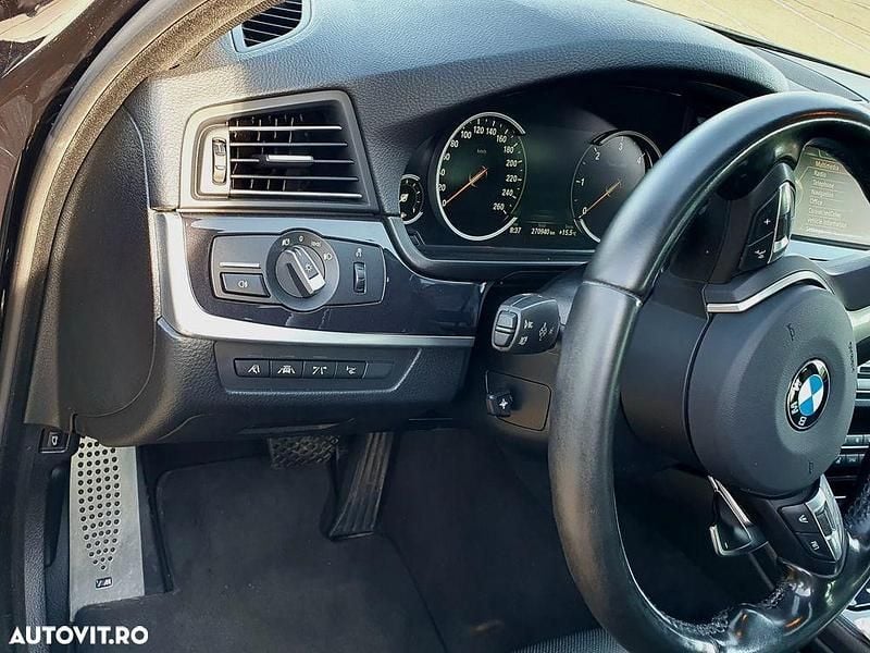 Second-hand BMW 535 Comfort Edition 313 CP (230 kW) 2014 Culoarenegru Break