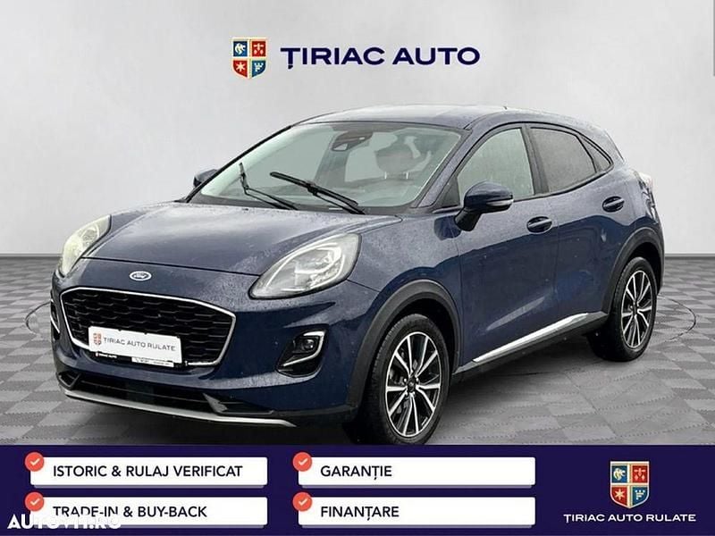Culoarealbastru Utilizat 2021 Ford Puma Gen-E SUV | 13.400 EUR (Preț OK) - Imagine 1/4