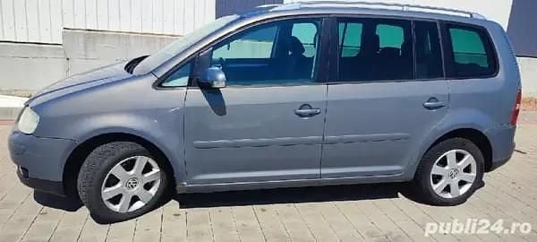 Second-hand VW Touran 74 CP (54 kW) 2007 Gri Monovolum