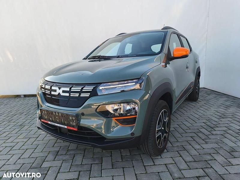 Culoareverde Utilizat 2023 Dacia Spring Expression Hatchback | 10.497 EUR (Preț OK) - Imagine 1/4