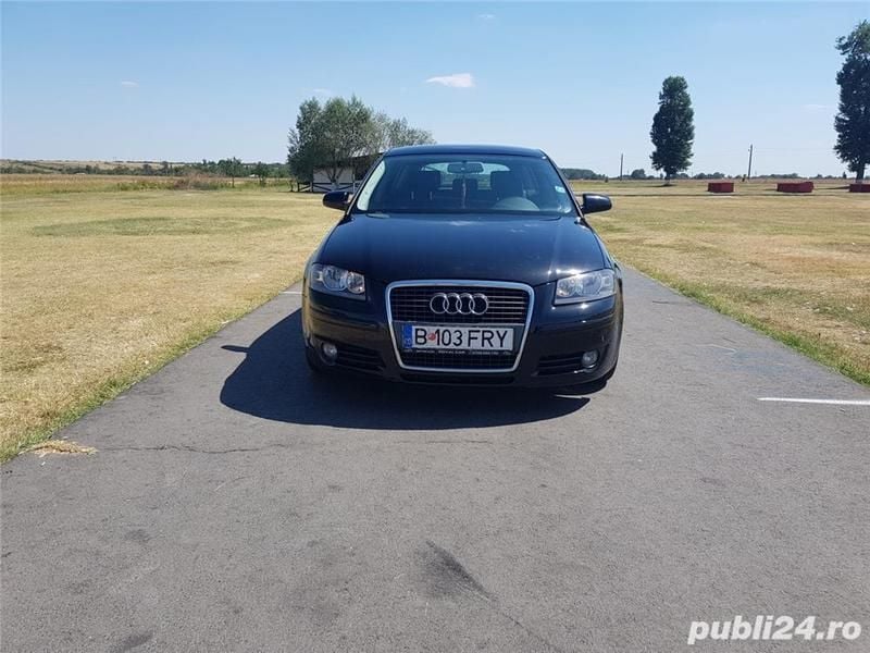 Negru Utilizat 2008 Audi A3 Sport Hatchback | 6.290 EUR (Scump) - Imagine 1/4
