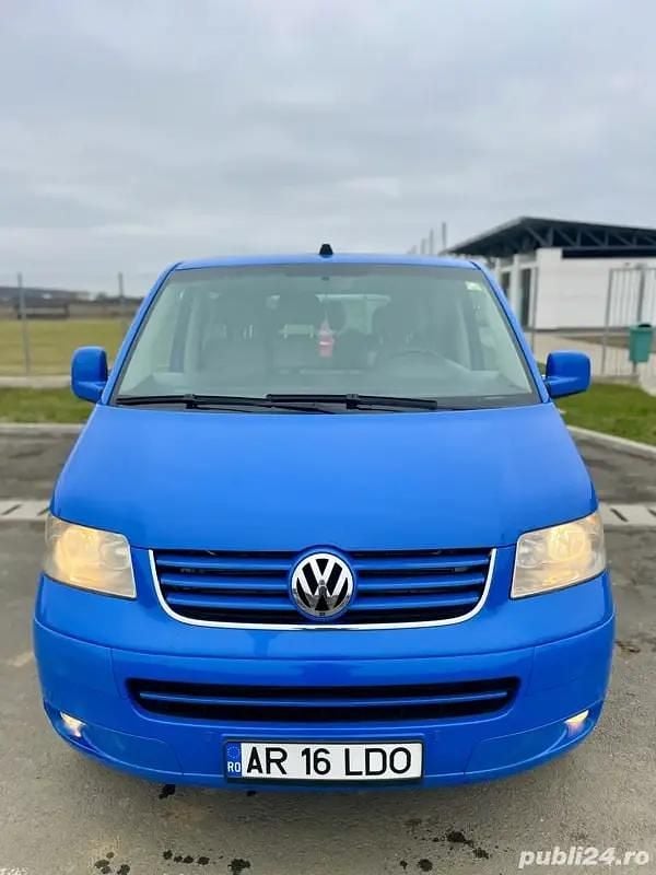 Second-hand VW T5 130 CP (95 kW) 2006 Albastru Van