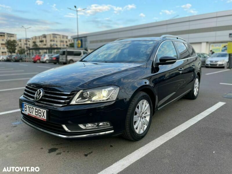 Negru Utilizat 2011 VW Passat Break | 6.700 EUR (Puțin scump) - Imagine 1/4