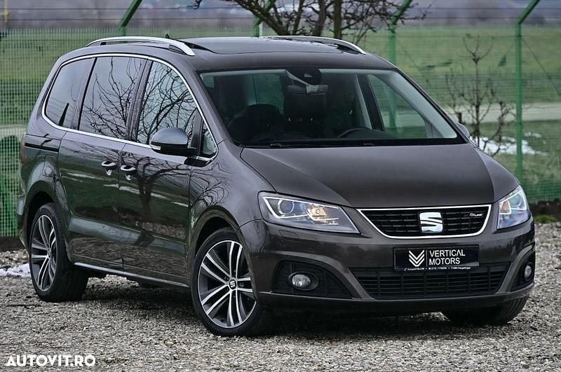 Culoaremaro Second-hand 2019 Seat Alhambra FR-Line Monovolum | 17.999 EUR (Preț OK) - Imagine 1/4