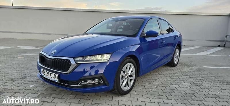 Culoarealbastru Utilizat 2021 Skoda Octavia Style Berlinǎ | 16.990 EUR (Preț OK) - Imagine 1/4