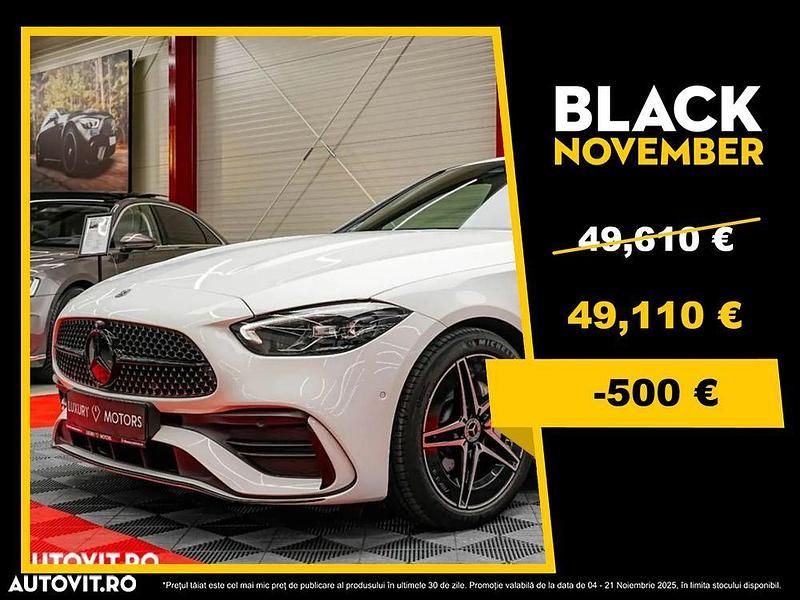 Alb Utilizat 2023 Mercedes C200 AMG line Berlinǎ | 49.110 EUR - Imagine 1/4