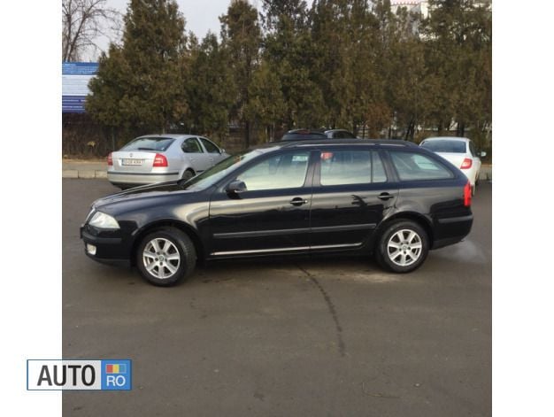 Negru Utilizat 2007 Skoda Octavia | 4.150 EUR (Puțin scump) - Imagine 1/4