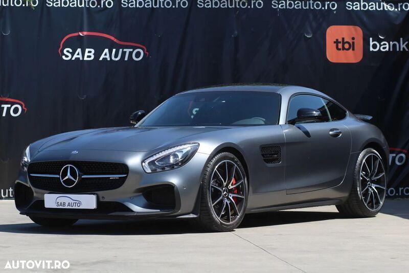 Gri Utilizat 2015 Mercedes AMG GT S AMG Coupe | 92.999 EUR - Imagine 1/4