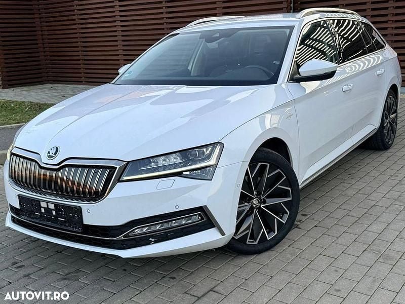 Culoarealb Utilizat 2022 Skoda Superb LAURIN & KLEMENT Break | 18.900 EUR (Preț OK) - Imagine 1/4