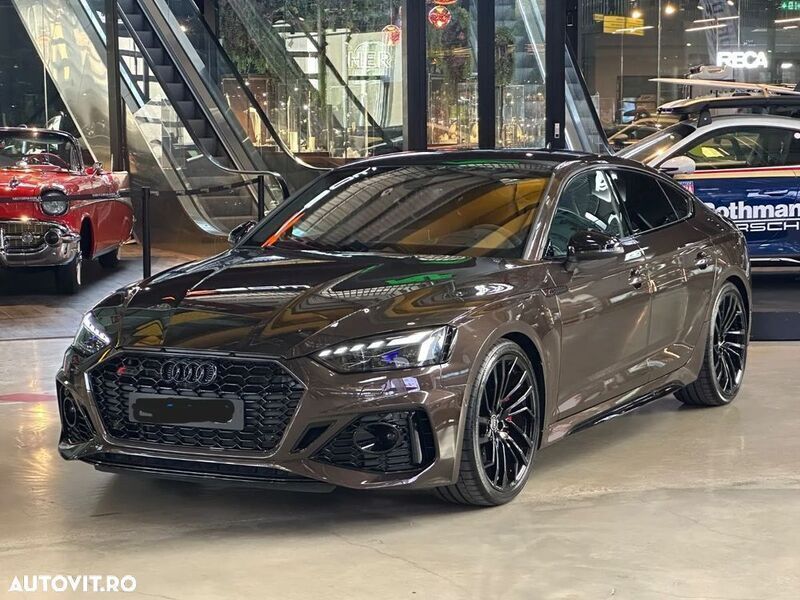 Negru Utilizat 2024 Audi RS5 Sportback Design Hatchback | 74.990 EUR - Imagine 1/4