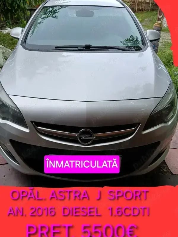 Utilizat 2016 Opel Astra Break | 6.000 EUR (Preț OK) - Imagine 1/4