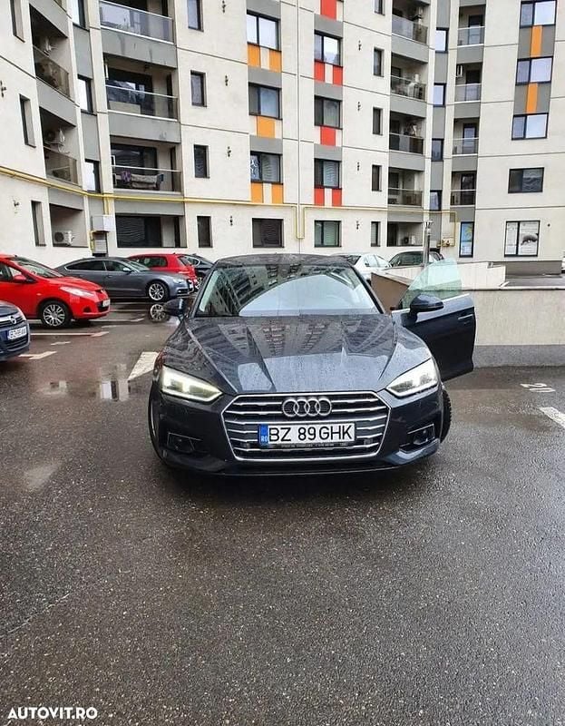 Gri Utilizat 2017 Audi A5 Sportback Hatchback | 23.000 EUR (Puțin scump) - Imagine 1/4