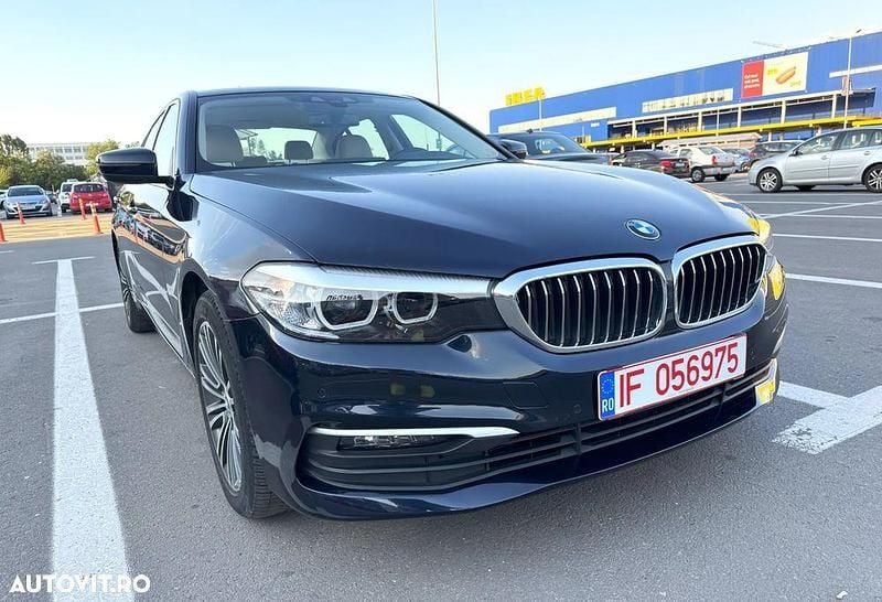Culoarealbastru Utilizat 2019 BMW 530e Berlinǎ | 25.999 EUR (Super Preț) - Imagine 1/4
