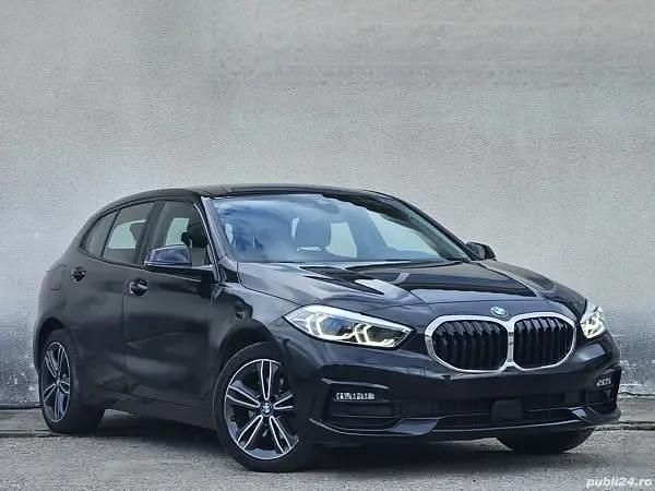 Negru Utilizat 2021 BMW 116 Hatchback | 15.999 EUR (Preț OK) - Imagine 1/4