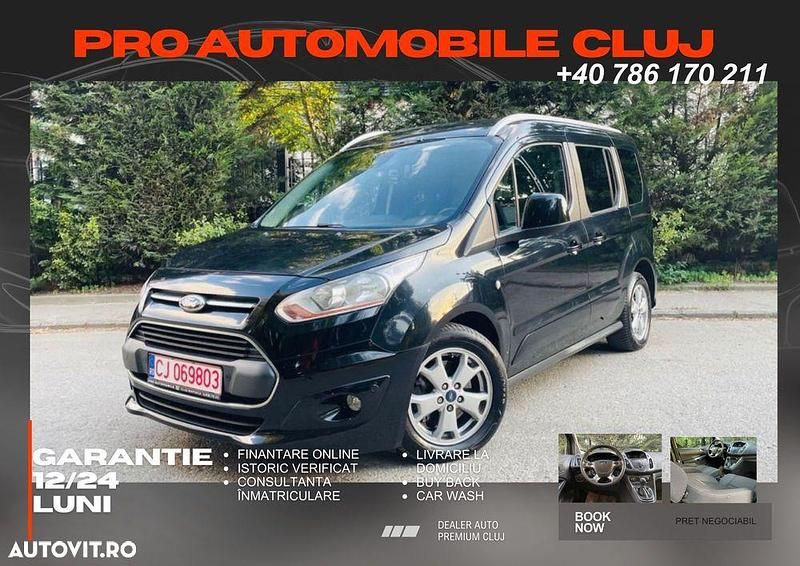 Second-hand Ford Tourneo Connect Titanium 115 CP (84 kW) 2014 Culoarenegru Monovolum