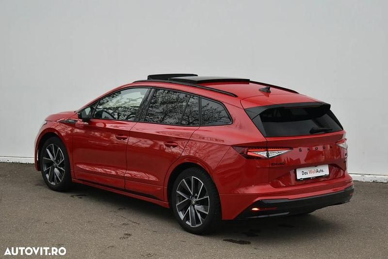 Second-hand Skoda Enyaq iV 150 kW (204 CP) 2023 Culoarerosu SUV