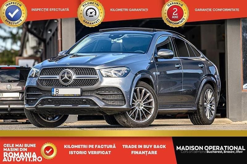Culoaregri Utilizat 2021 Mercedes GLE350 Coupe | 63.850 EUR (Preț OK) - Imagine 1/4