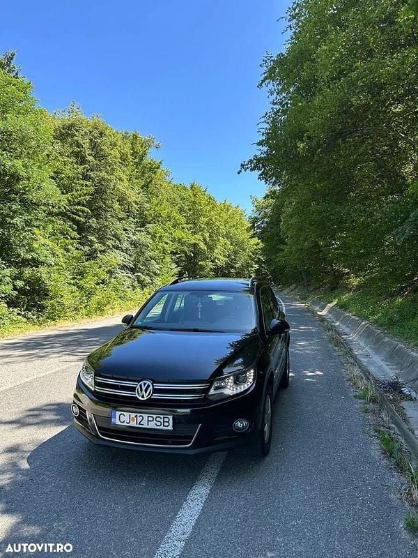 Negru Utilizat 2013 VW Tiguan SUV | 12.300 EUR (Preț bun) - Imagine 1/4