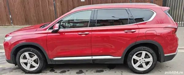 Roșu Utilizat 2019 Hyundai Santa Fe SUV | 29.300 EUR - Imagine 1/4
