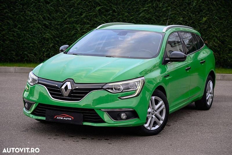 Second-hand Renault Mégane GrandTour Intens 110 CP (80 kW) 2018 Culoareverde Break