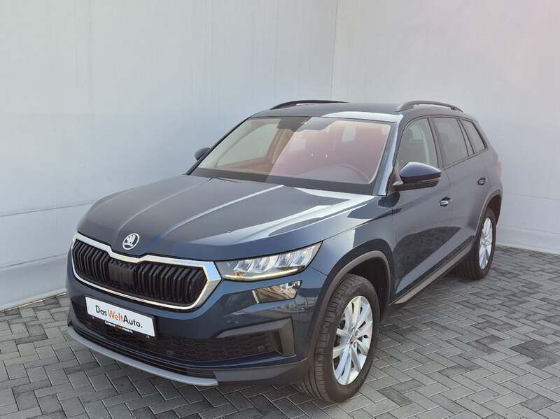 Albastru mediu normal Utilizat 2022 Skoda Kodiaq Ambition SUV | 27.990 EUR (Preț OK) - Imagine 1/4