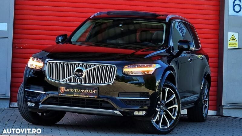 Negru Utilizat 2018 Volvo XC90 Inscription SUV | 26.999 EUR (Preț bun) - Imagine 1/4