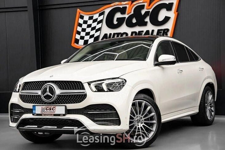 Alb Utilizat 2023 Mercedes GLE400 Coupe | 99.658 EUR - Imagine 1/4