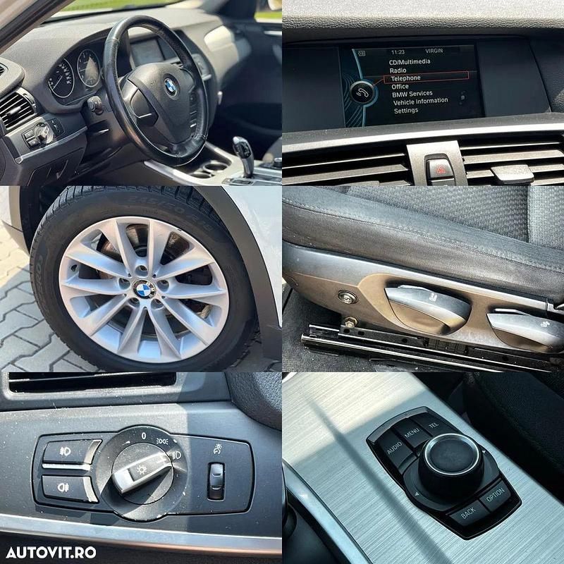 Second-hand BMW X3 184 CP (135 kW) 2013 Culoarealb SUV