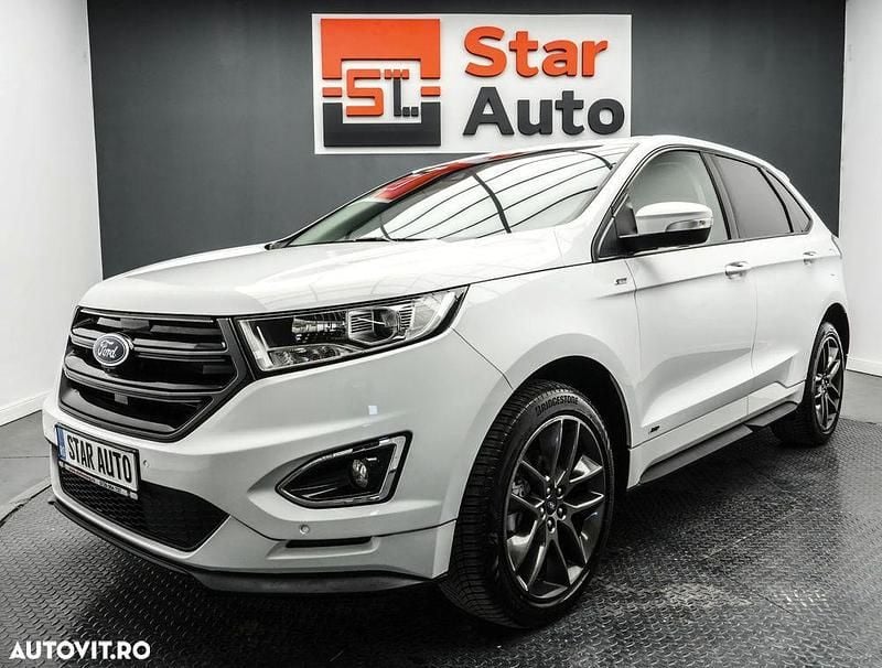 Alb Utilizat 2018 Ford Edge Sport SUV | 21.990 EUR (Puțin scump) - Imagine 1/4