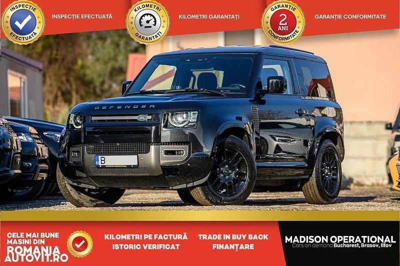 Second-hand Land Rover Defender Dynamic 200 CP (147 kW) 2021 Culoarenegru SUV