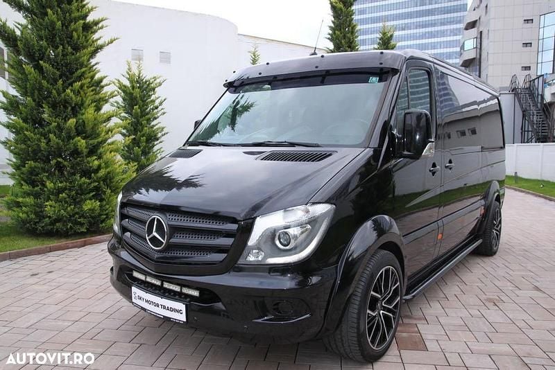 Culoarenegru Utilizat 2017 Mercedes Sprinter Van | 49.980 EUR - Imagine 1/4