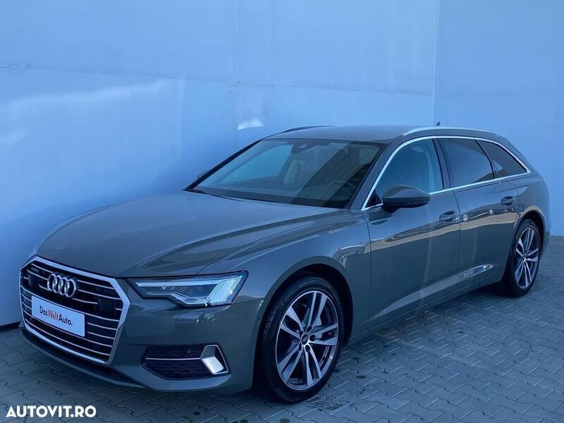 Gri Utilizat 2022 Audi A6 Sport Break | 39.270 EUR (Preț OK) - Imagine 1/4