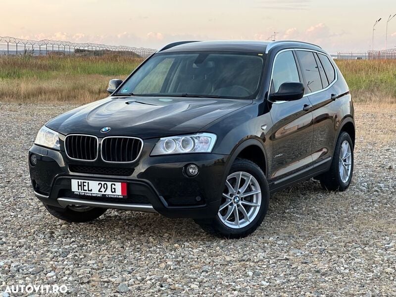 Negru Utilizat 2012 BMW X3 SUV | 12.490 EUR (Preț OK) - Imagine 1/4