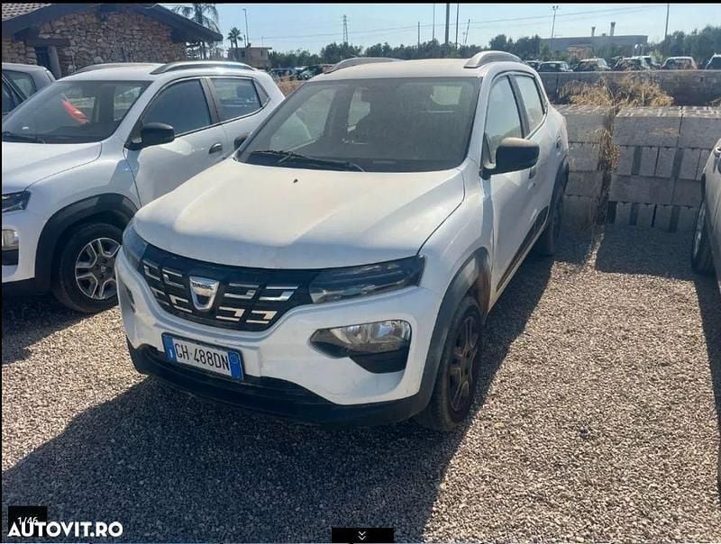 Culoarealb Second-hand 2022 Dacia Spring Hatchback | 4.499 EUR (Super Preț) - Imagine 1/4