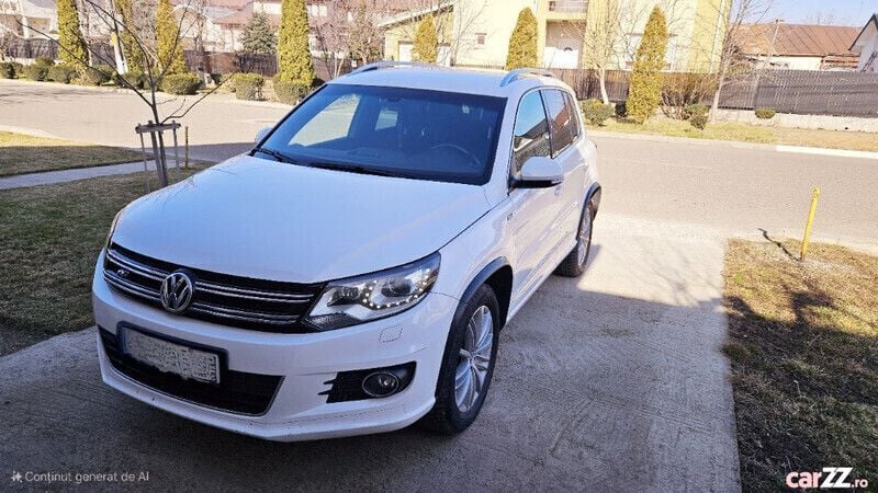 Alb Utilizat 2014 VW Tiguan R-line SUV | 12.250 EUR (Preț bun) - Imagine 1/4