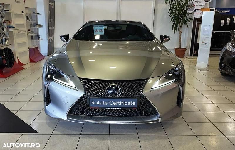 Second-hand Lexus LC 500 Sport Line 299 CP (219 kW) 2019 Gri Coupe