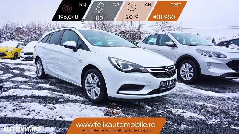Second-hand Opel Astra Selection 110 CP (80 kW) 2019 Culoarealb Break