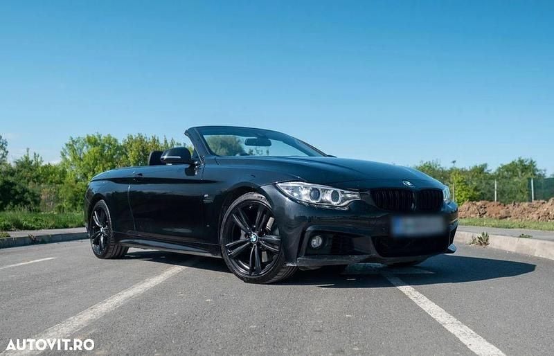 Negru Utilizat 2014 BMW 435 M Sport Cabrio | 20.500 EUR - Imagine 1/4