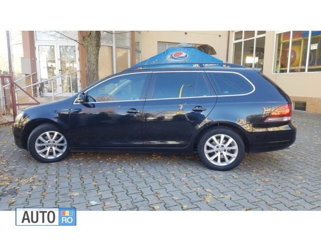 Negru Utilizat 2010 VW Golf VI Break | 4.800 EUR (Preț OK) - Imagine 1/4