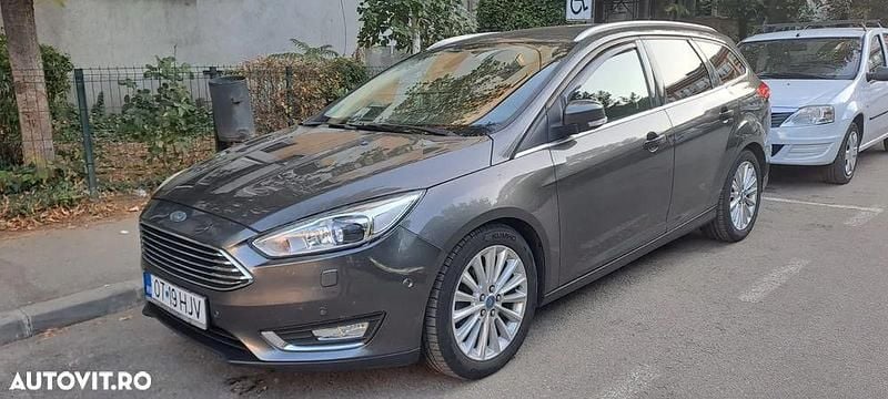 Culoaregri Utilizat 2015 Ford Focus Titanium Break | 5.900 EUR (Preț bun) - Imagine 1/4