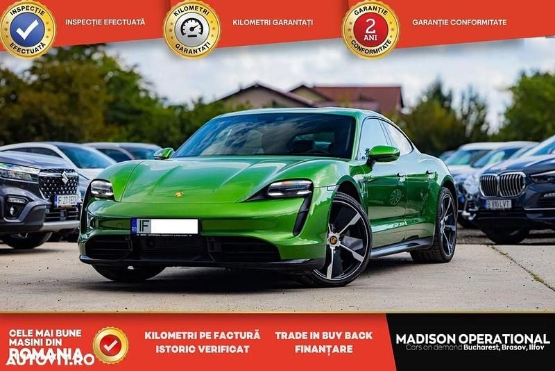 Culoareverde Utilizat 2020 Porsche Taycan Turbo Berlinǎ | 79.990 EUR - Imagine 1/4