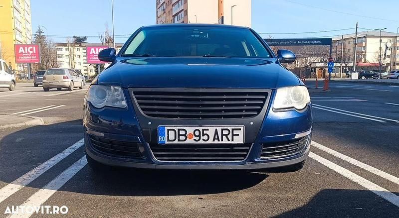 Second-hand VW Passat Comfortline 110 CP (80 kW) 2009 Culoarealbastru Berlinǎ