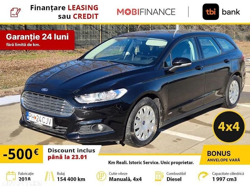 Culoarenegru Second-hand 2018 Ford Mondeo Business Edition Monovolum | 11.950 EUR (Preț OK) - Imagine 1/4