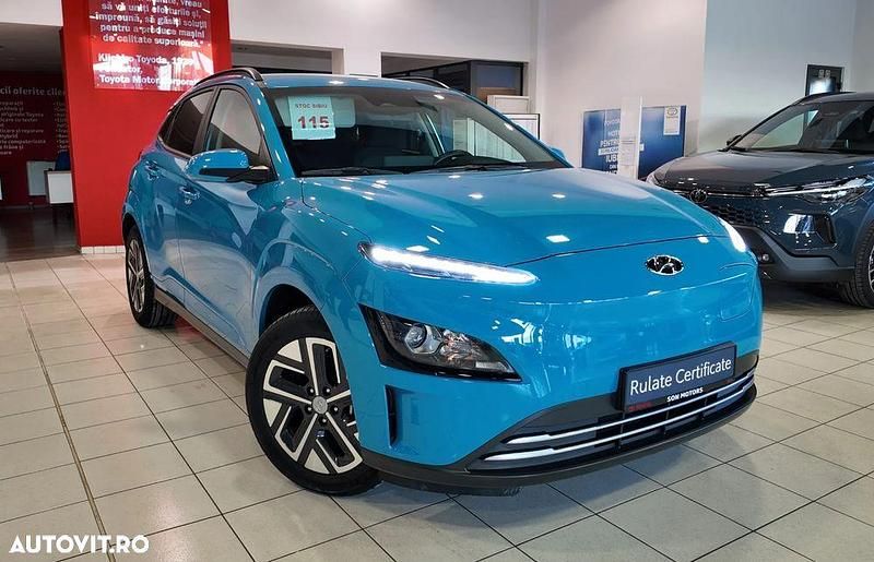 Culoarealbastru Utilizat 2022 Hyundai Kona SUV | 19.900 EUR (Preț OK) - Imagine 1/4