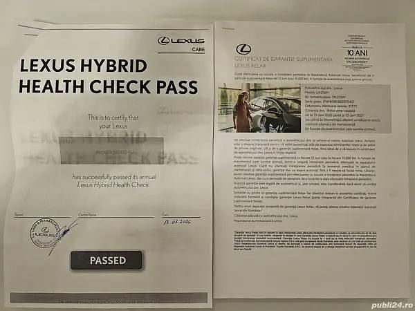 Second-hand Lexus UX 250h Luxury Line 184 CP (135 kW) 2021 Argintiu SUV