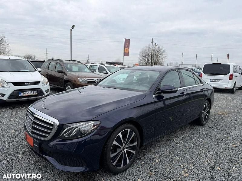 Second-hand Mercedes E200 Avantgarde 160 CP (117 kW) 2019 Culoarealbastru Berlinǎ